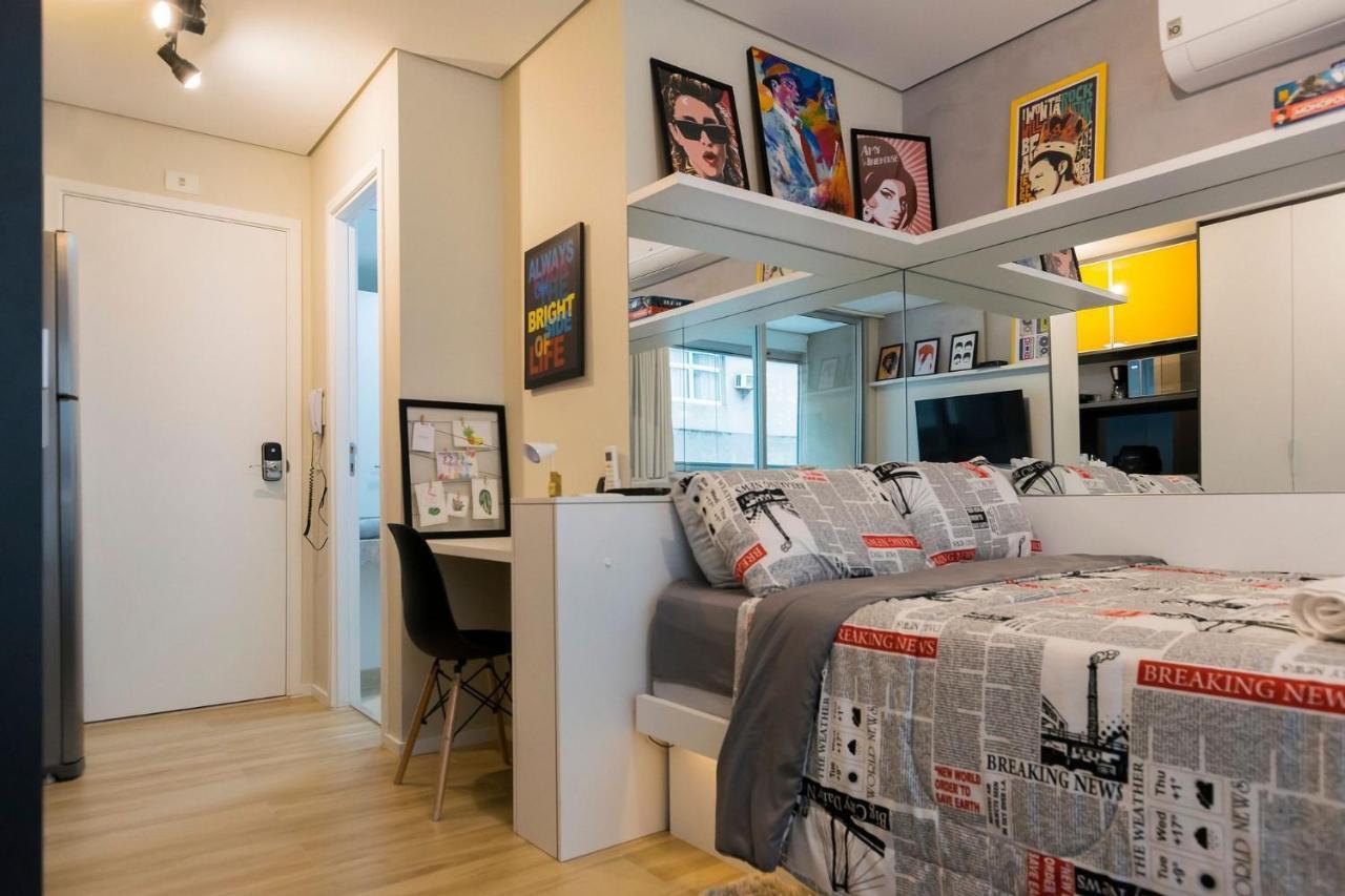 Lindo Studio Com Estacionamento E Internet ! Apartman São Paulo Kültér fotó