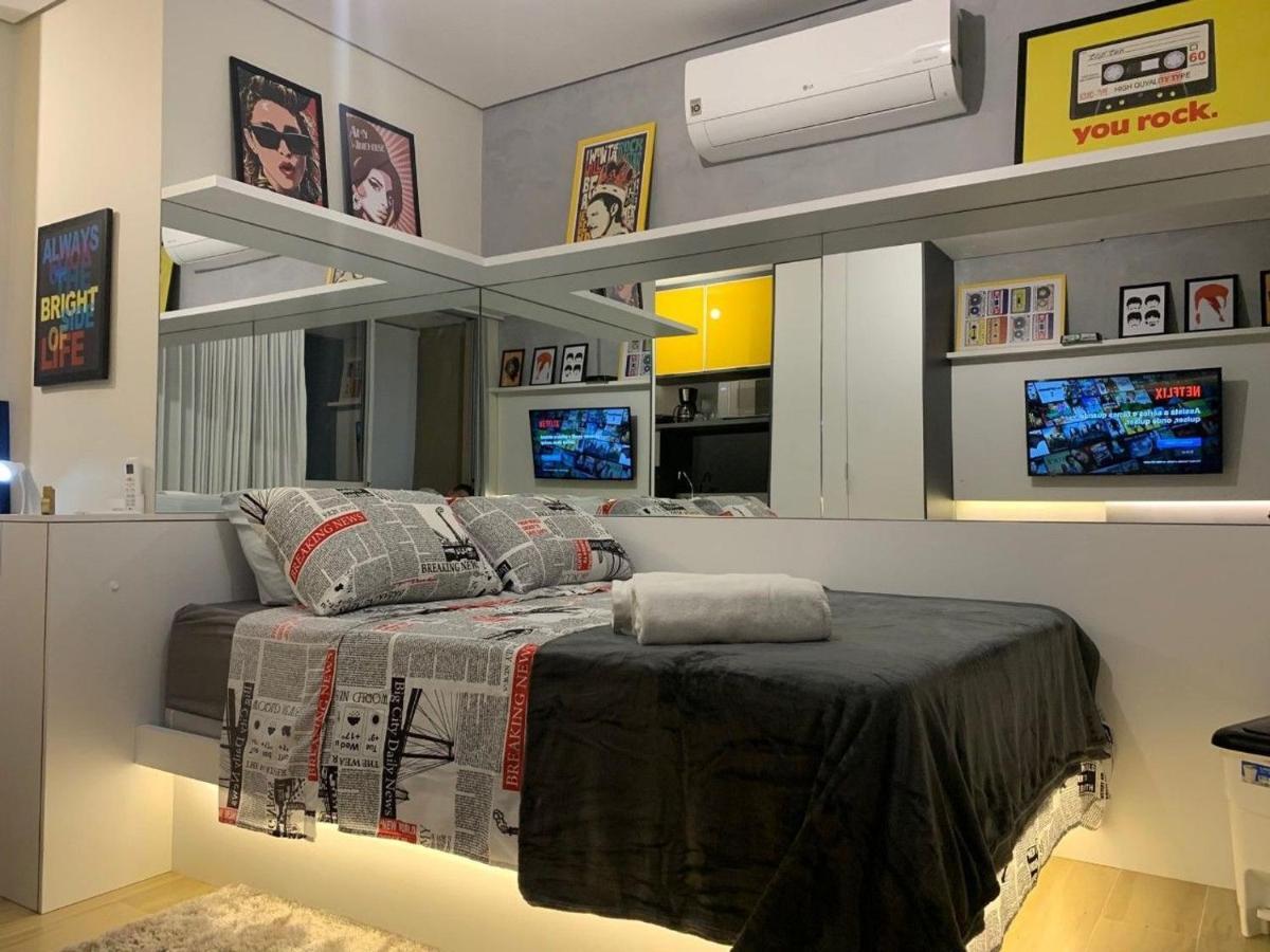 Lindo Studio Com Estacionamento E Internet ! Apartman São Paulo Kültér fotó