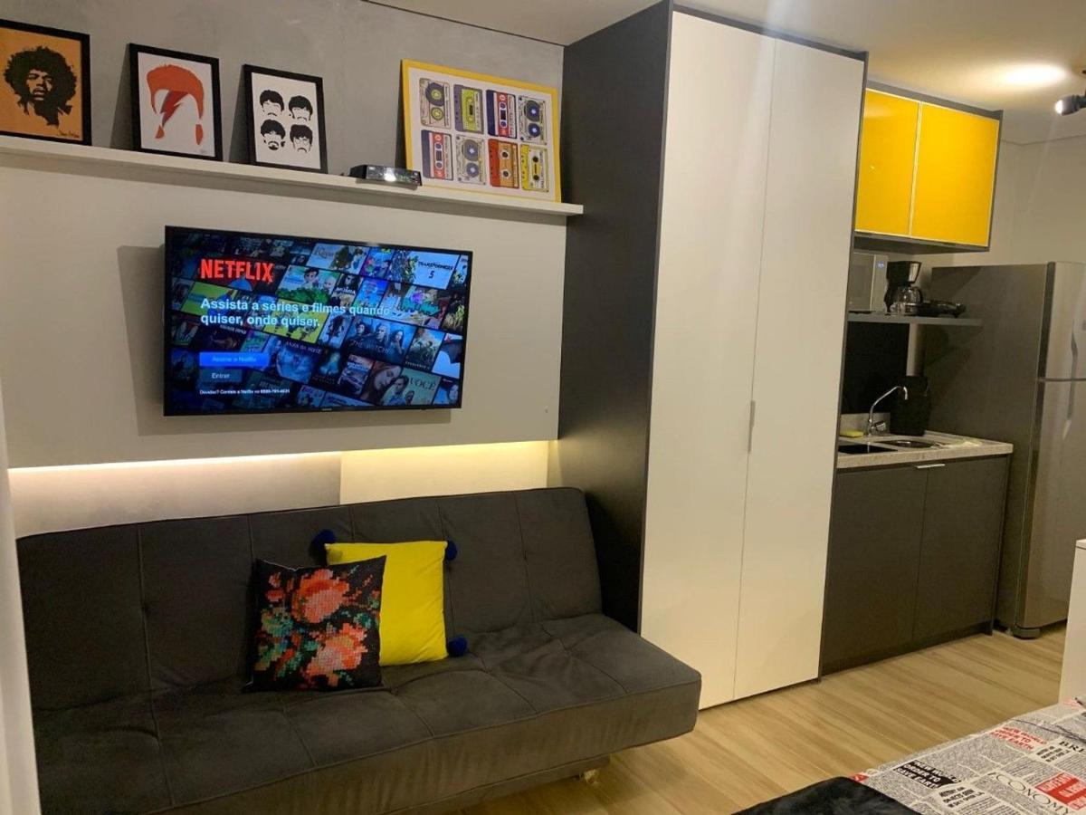 Lindo Studio Com Estacionamento E Internet ! Apartman São Paulo Kültér fotó